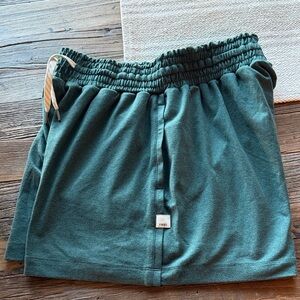 Vuori Green Athletic Shorts- New! Never worn.